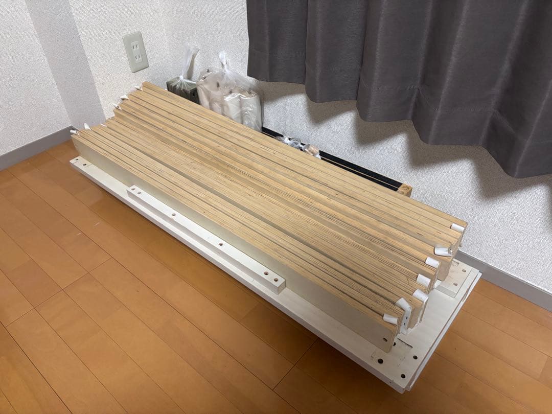 セミダブルベッドフレーム 天然木