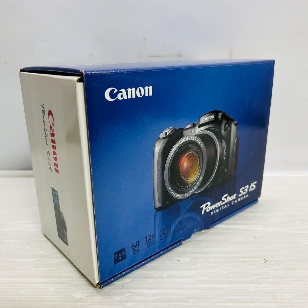 ★新品未使用★Canon PowerShot S3 IS デジタルカメラ 純正