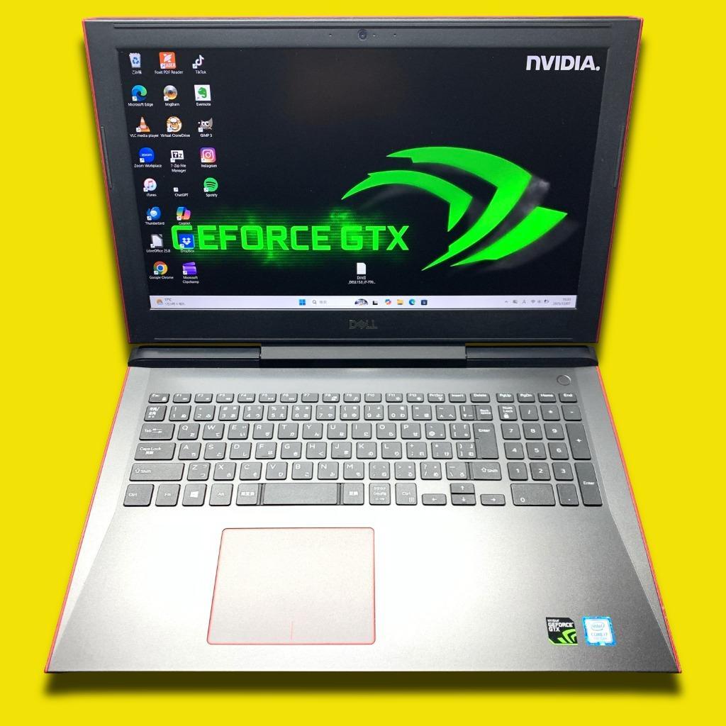 超爆速ゲーミングノート　GTX1060(RTX3050級)　大容量新SSD1TB