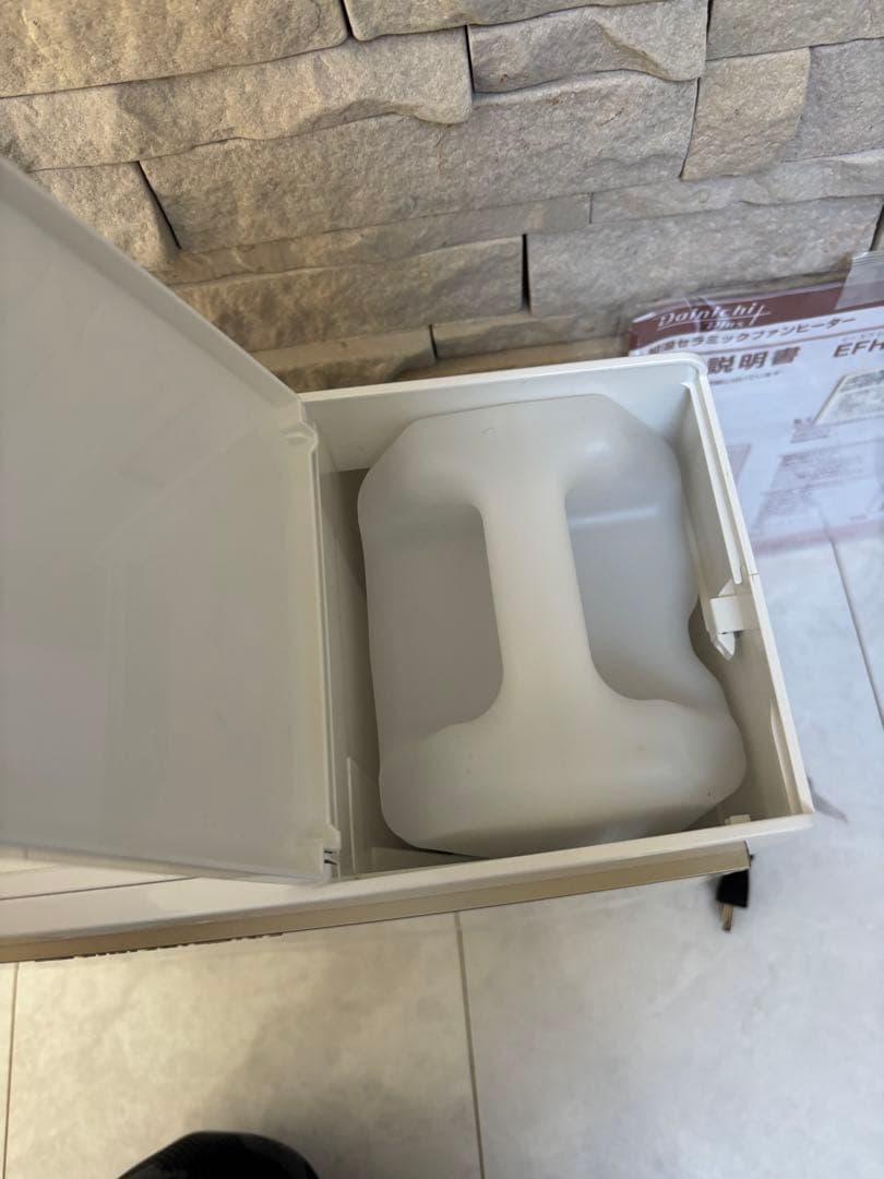 【美品】ダイニチ　加湿セラミックファンヒーター EFH-1200F　2022年製