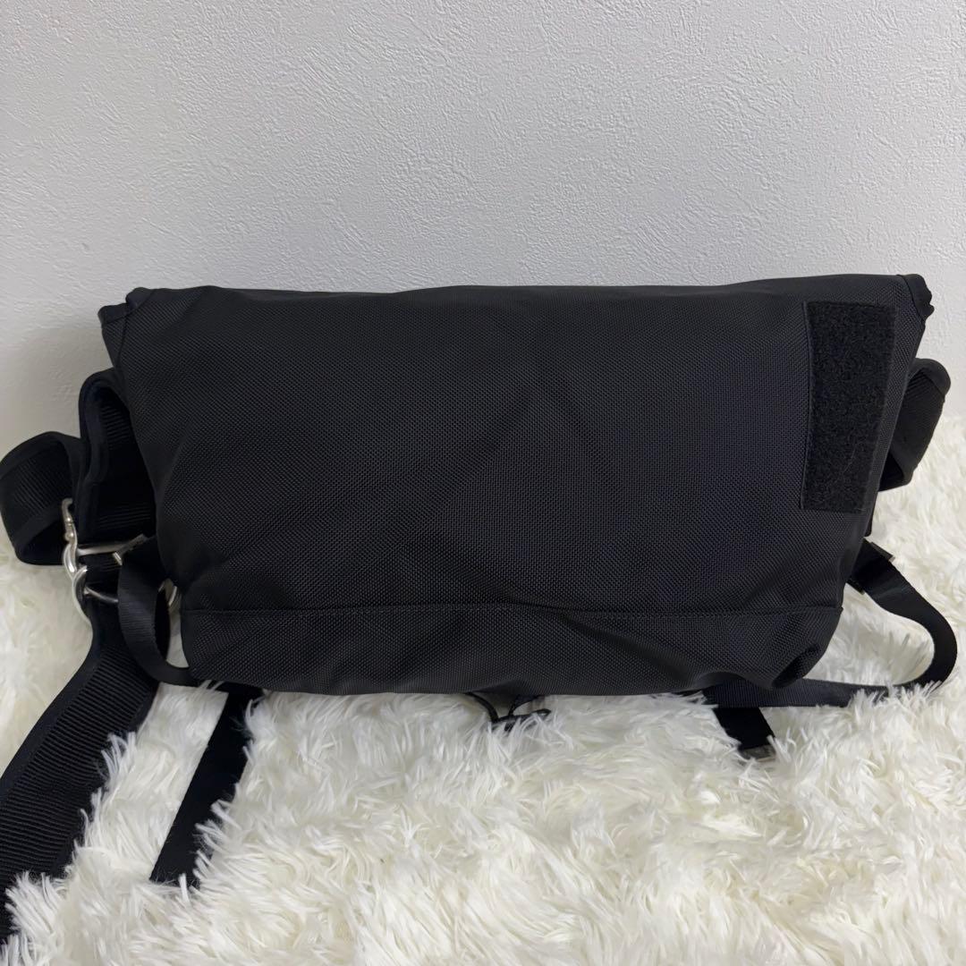 【美品】ロリンザ LORINZAメッセンジャーバッグ ショルダーバッグ 黒