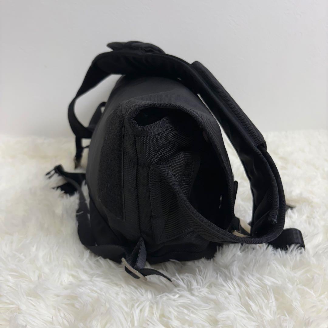 【美品】ロリンザ LORINZAメッセンジャーバッグ ショルダーバッグ 黒