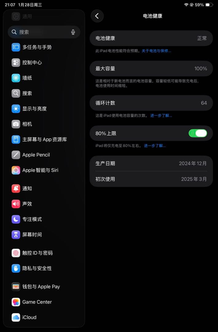 Apple iPad mini 7 スペースグレー 本体