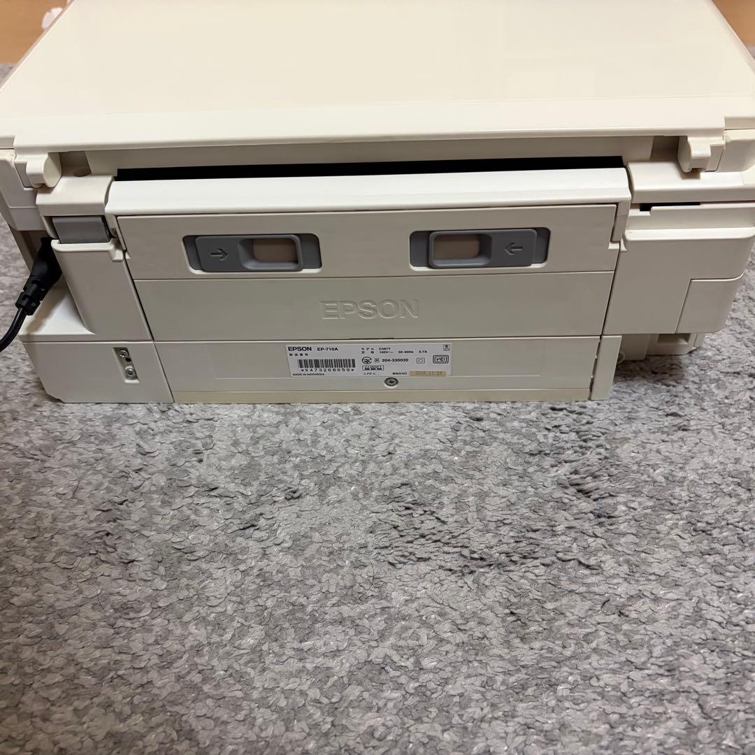 【ジャンク】EPSON EP-710a プリンター（スキャナー）【廃インク】