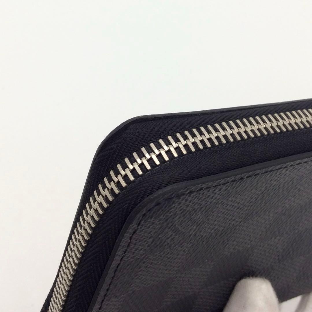 ルイヴィトン ダミエ グラフィット メンズ ジッピーウォレット ヴェルティカル