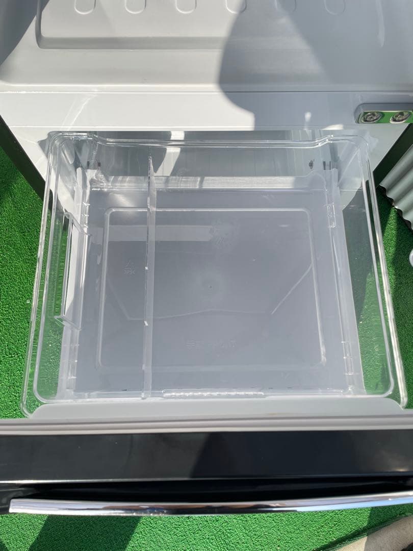 829 ハイセンス おしゃれブラック 2ドア冷蔵庫 一人暮らし 単身 取説付き