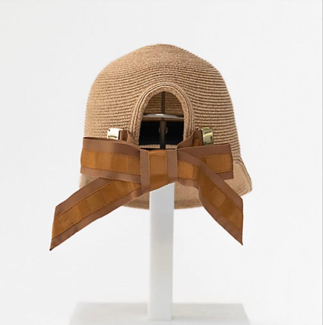 未使用品　アシーナニューヨーク　Janet キャップブラウン