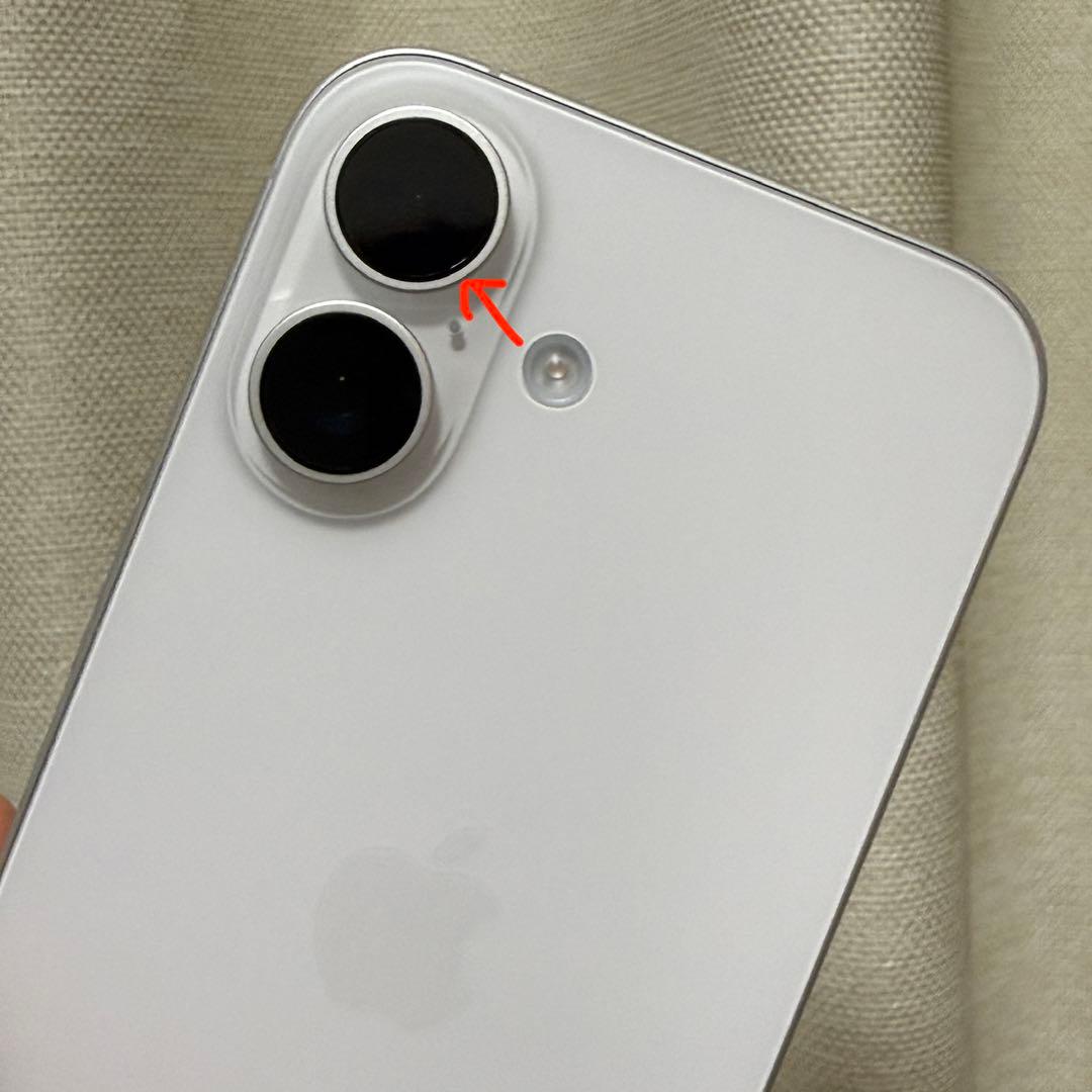 【使用期間４か月！】iPhone16 128GB ホワイト