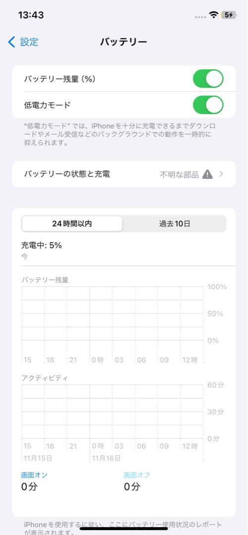 Apple iPhone 11 ホワイト 本体(ジャンク品)