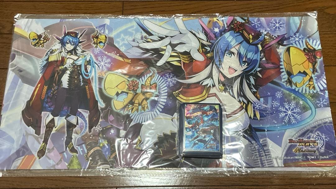 永久龍程式Q.E.D.=X デュエプレ プレイマット　スリーブ