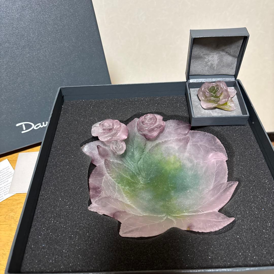 Daum フランス　ローズ　ボウル