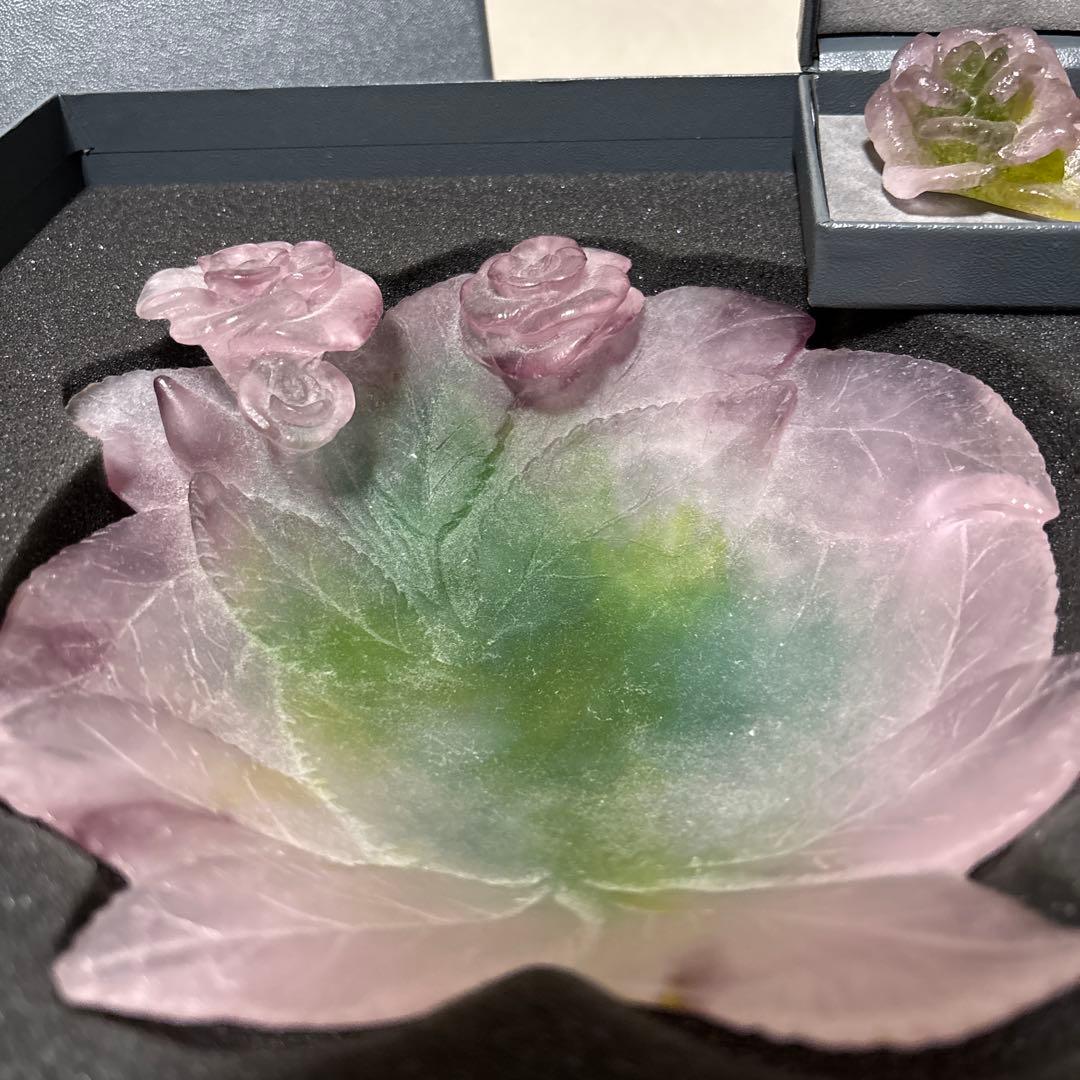 Daum フランス　ローズ　ボウル