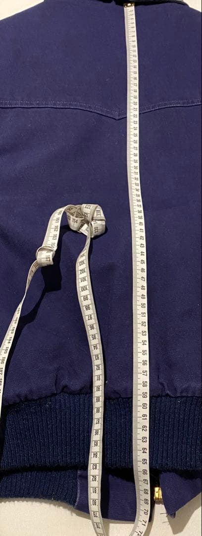 stussyネイビー　カーハート　USA製 サンタフェジャケット　ダック生地