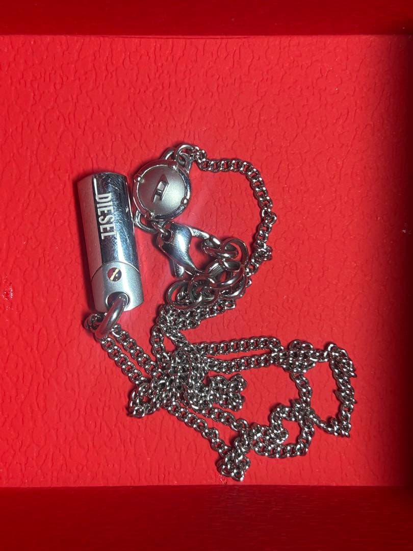 DIESEL シルバー　ネックレス