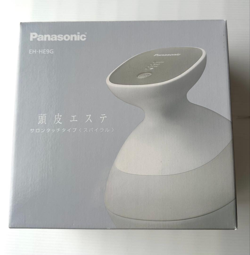 パナソニック　頭皮エステ　EH-HE9G-S サロンタッチタイプ　シルバー調