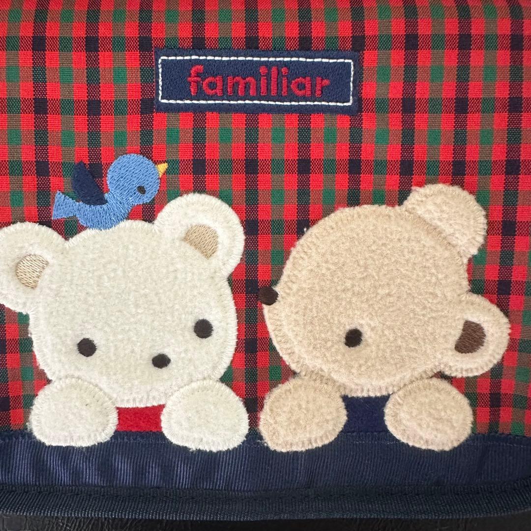 新品 タグ付き 未使用品 ファミリア 母子手帳ケース 完売品 チェック