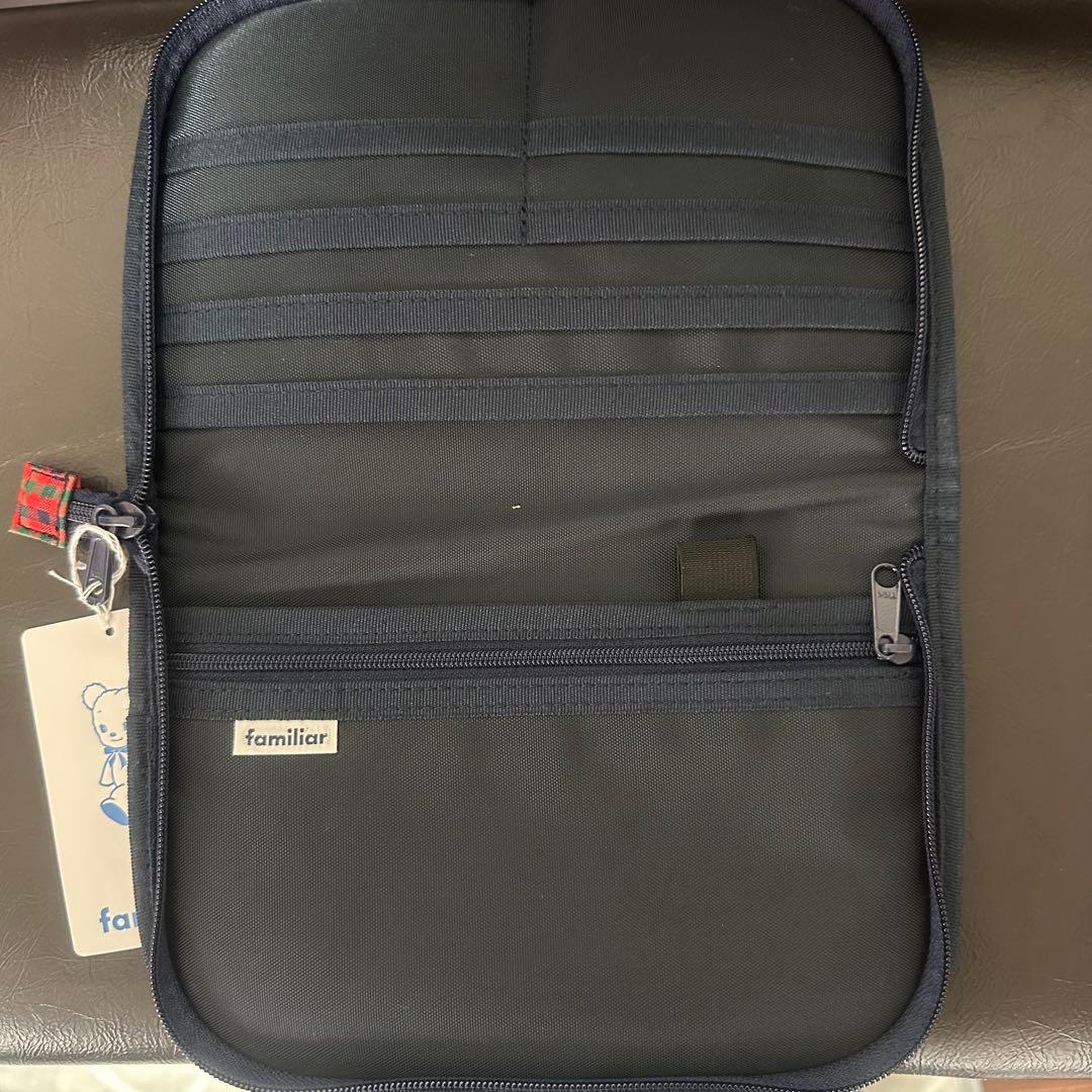 新品 タグ付き 未使用品 ファミリア 母子手帳ケース 完売品 チェック