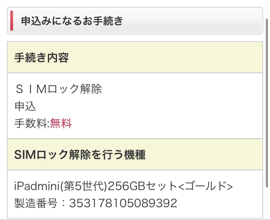 Apple iPad mini 5 256GB docomo 判定○ 100%