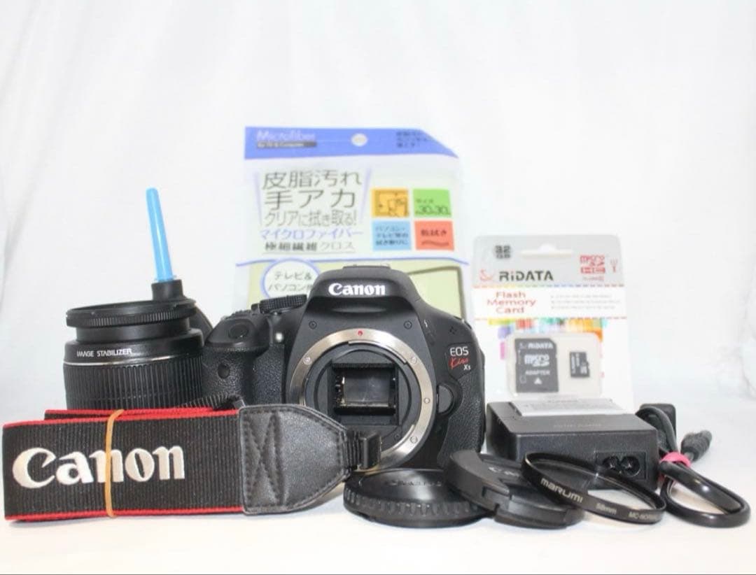 Canon EOS Kiss X5★S数少★手ぶれ補正レンズ★スマホ転送可