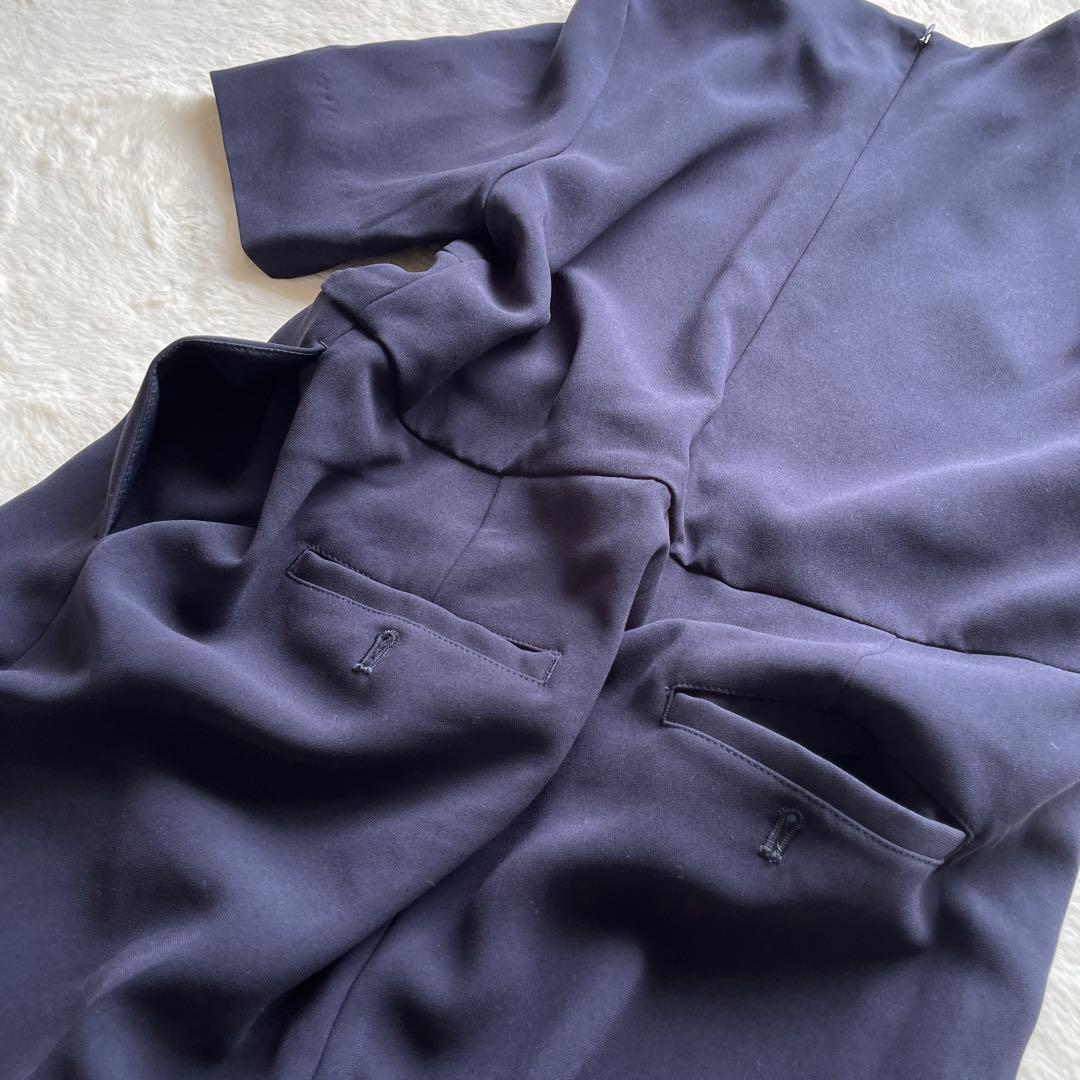 美品MICA&DEAL マイカアンドディールパンツスーツ サロペット 授業参観