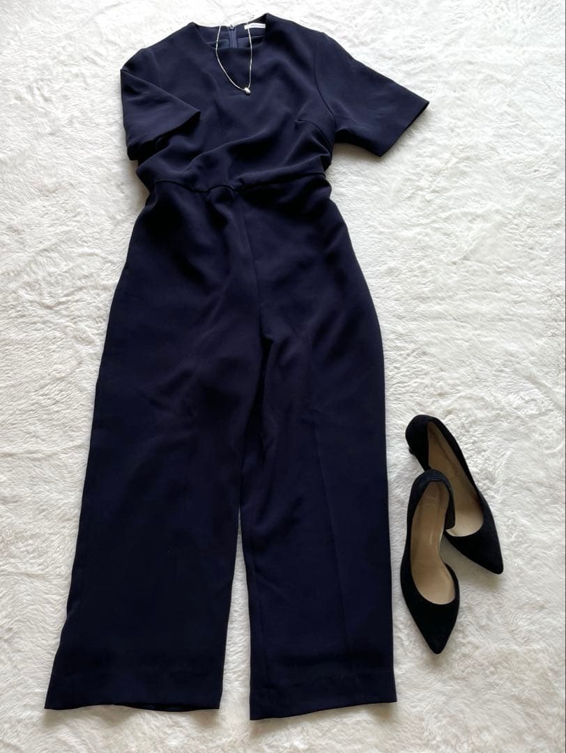 美品MICA&DEAL マイカアンドディールパンツスーツ サロペット 授業参観