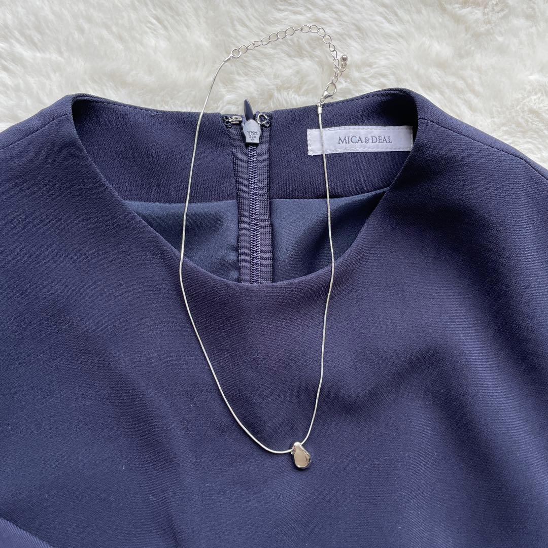 美品MICA&DEAL マイカアンドディールパンツスーツ サロペット 授業参観