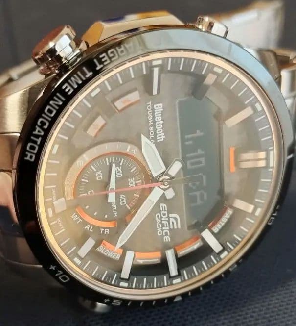 ☆CASIO EDIFICE☆ECB-800☆Bluetooth＆ソーラー☆