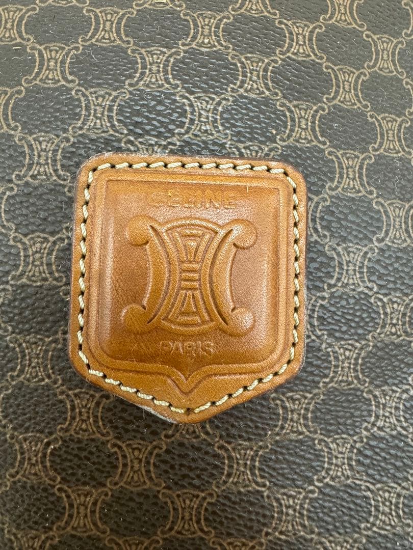 CELINE セリーヌ　ボストンバッグ　トリオンフ　ブラウン　ハンドバッグ