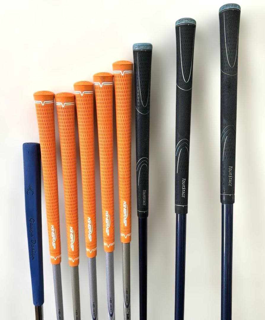 ブリヂストン＆ダンロップ　女性用ゴルフクラブ9本セット