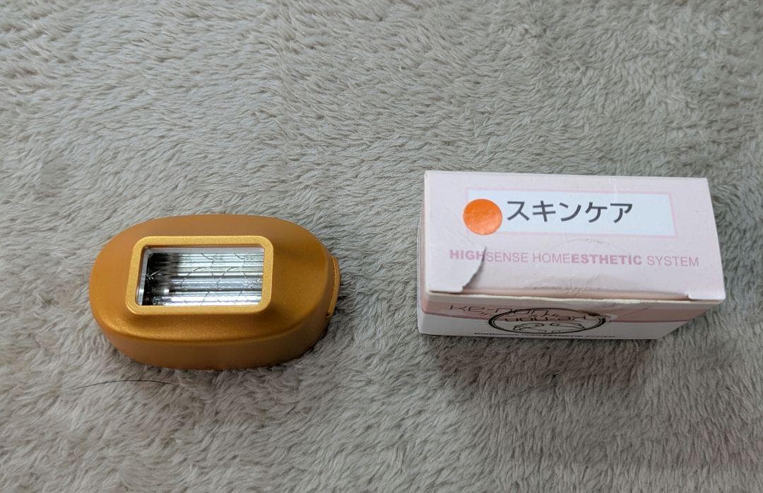 ケノン　Ver4.1 カートリッジ4個（3個未使用）　眉毛脱毛器付き