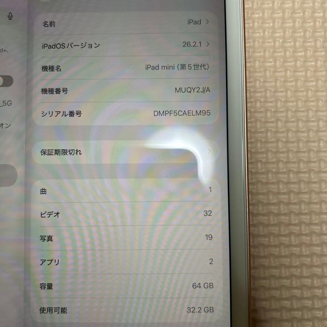 iPad mini ゴールド 本体