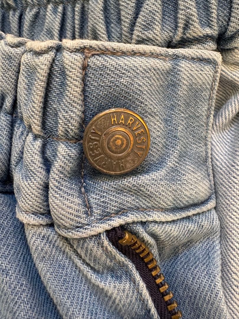 HARVESTY 10oz デニム サーカス バギー パンツ