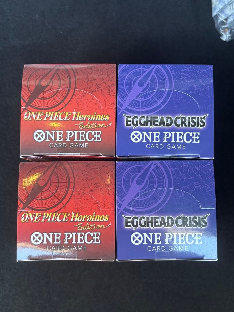 未開封ONE PIECE カードゲーム ボックスセット 4個