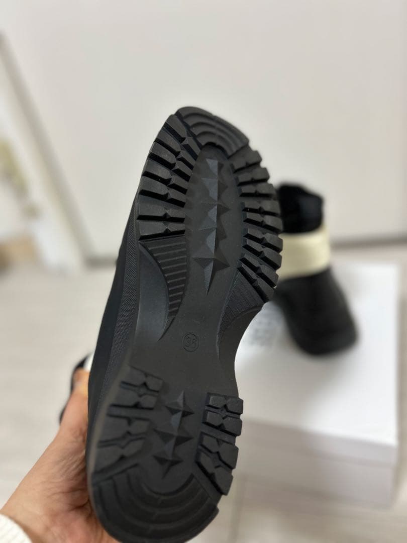 VEGE VG35 ホワイト/ブラック ブーツ 36 22.5 23