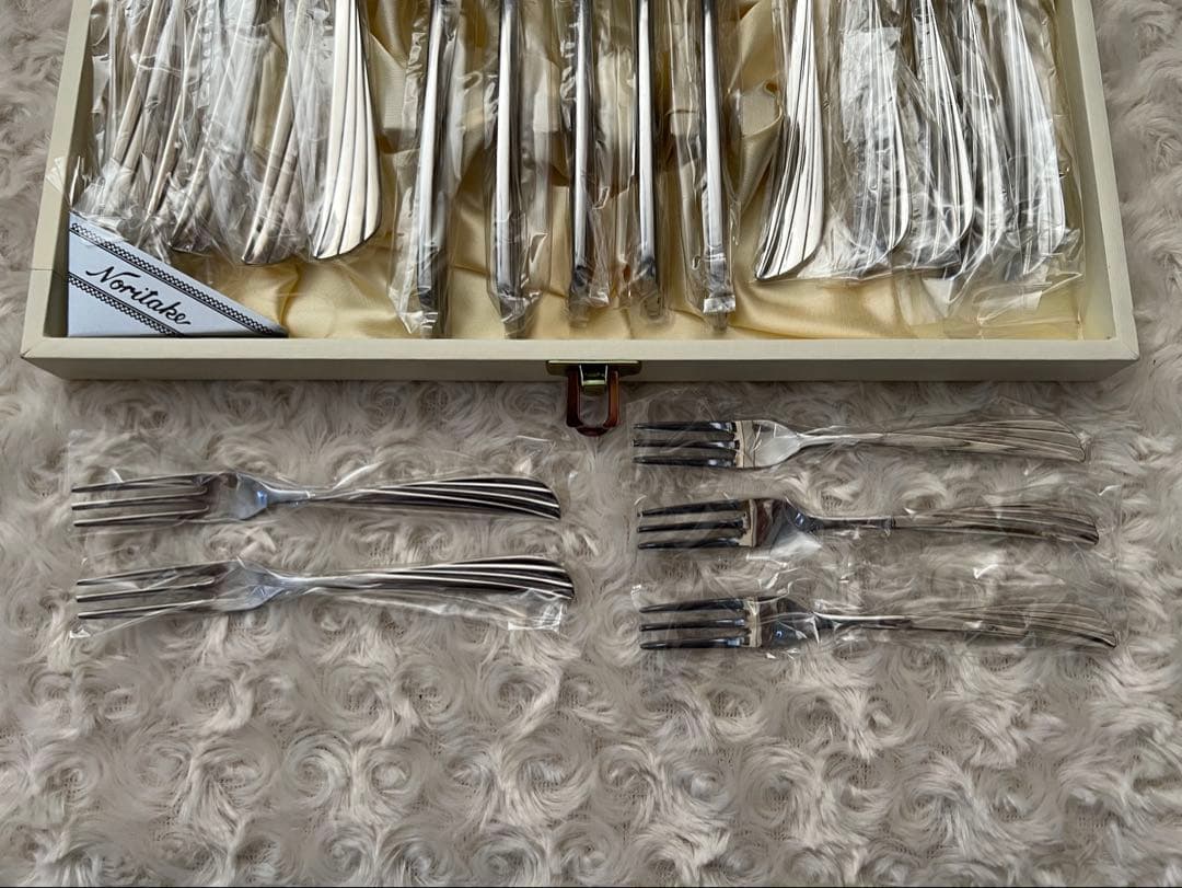 ノリタケ　カトラリーセット　マリンウイング　ディナーセット〈25本セット〉