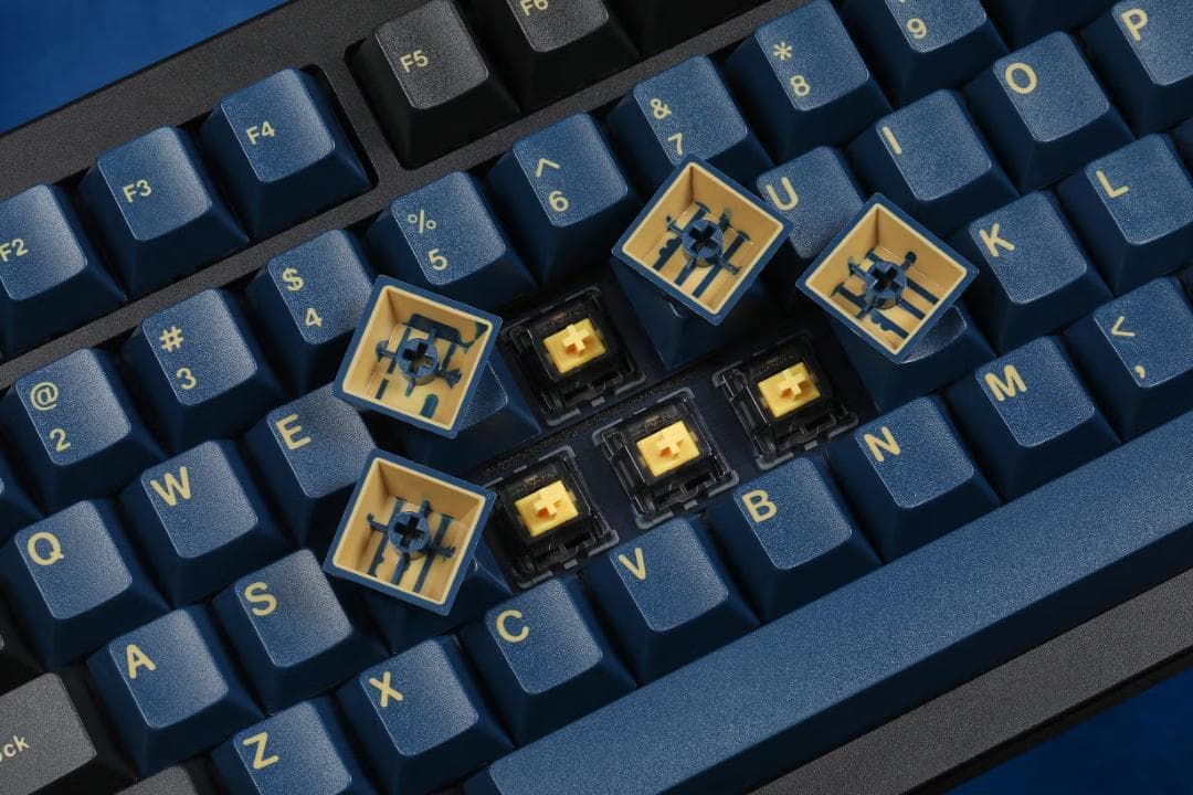 GMK BLUE SAMURAI キーキャップ ベースキット