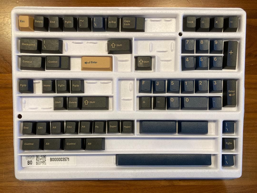 GMK BLUE SAMURAI キーキャップ ベースキット