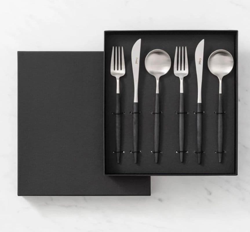 ★新品未使用★クチポール【6本セット3種2組】カトラリー セット正規品