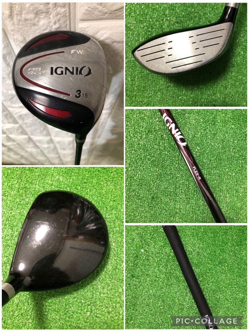 初心者おすすめ☆メンズ ゴルフクラブセット☆イグニオ☆キャディバッグ付