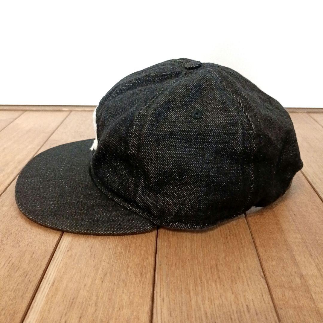 カ*ズ様 希少黒デニムUSA製サンフランシスコシールズキャップ ミッションディス
