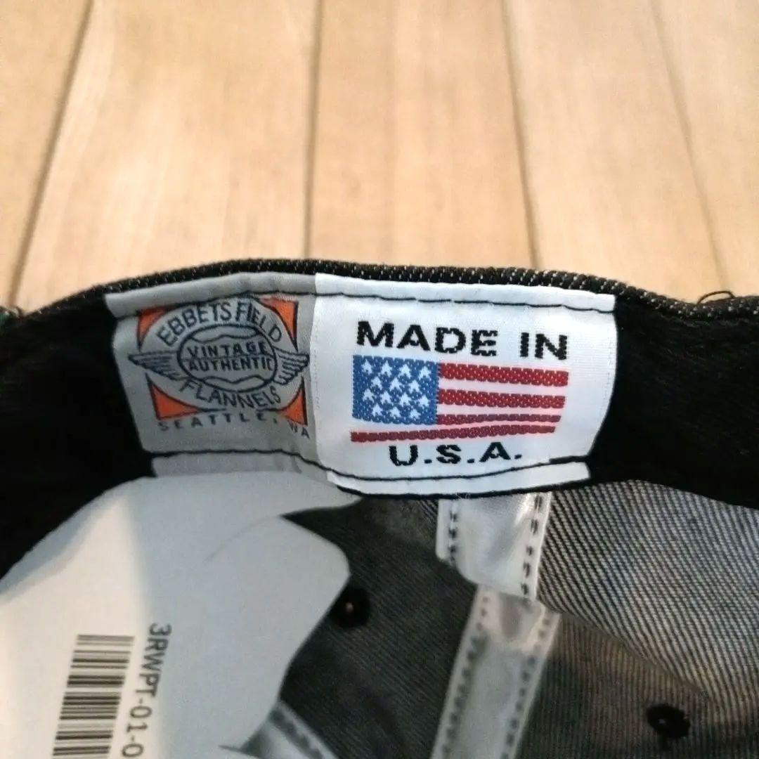 カ*ズ様 希少黒デニムUSA製サンフランシスコシールズキャップ ミッションディス