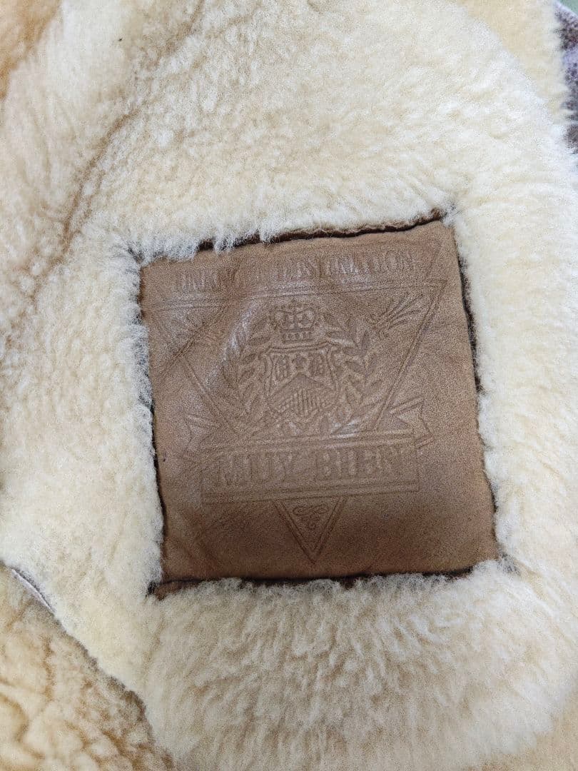 レザーシェルパジャケット B-3