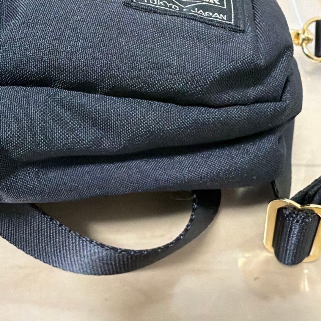 【新品タグ付】PORTER DRAFT ショルダーバッグ 黒 656-06175