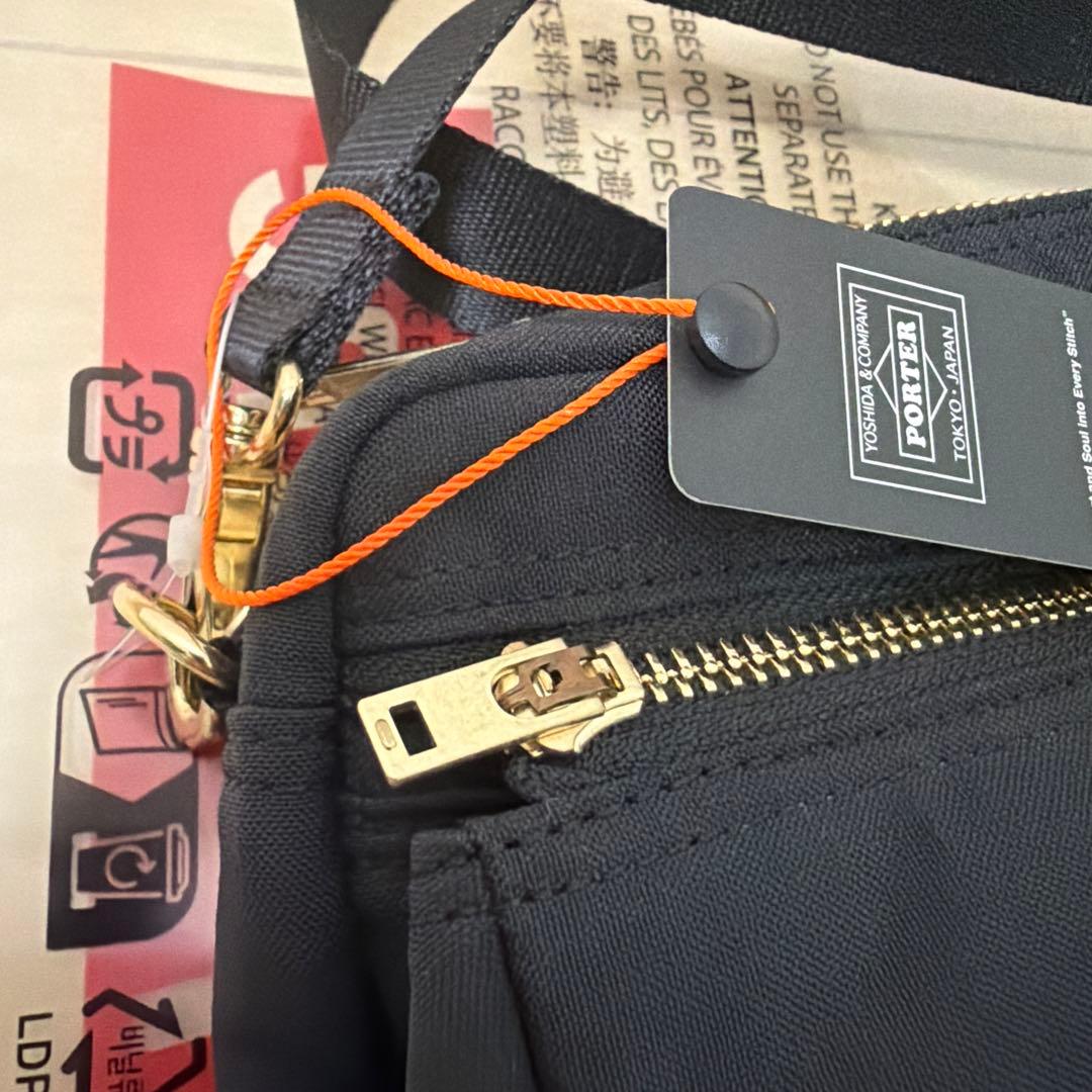 【新品タグ付】PORTER DRAFT ショルダーバッグ 黒 656-06175