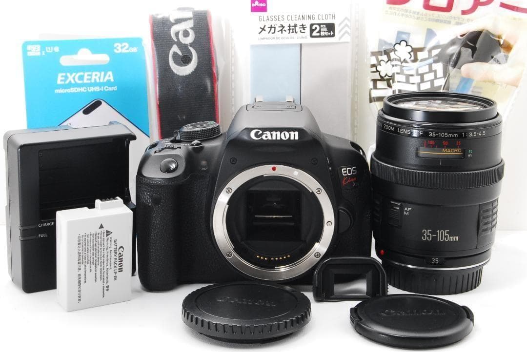 Canon EOS kiss x7i 近～中望遠レンズ！簡単操作で初心者オススメ