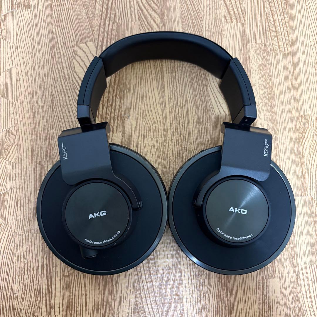 AKG K550MKⅢ ケーブル着脱式 ヘッドホン 密閉型