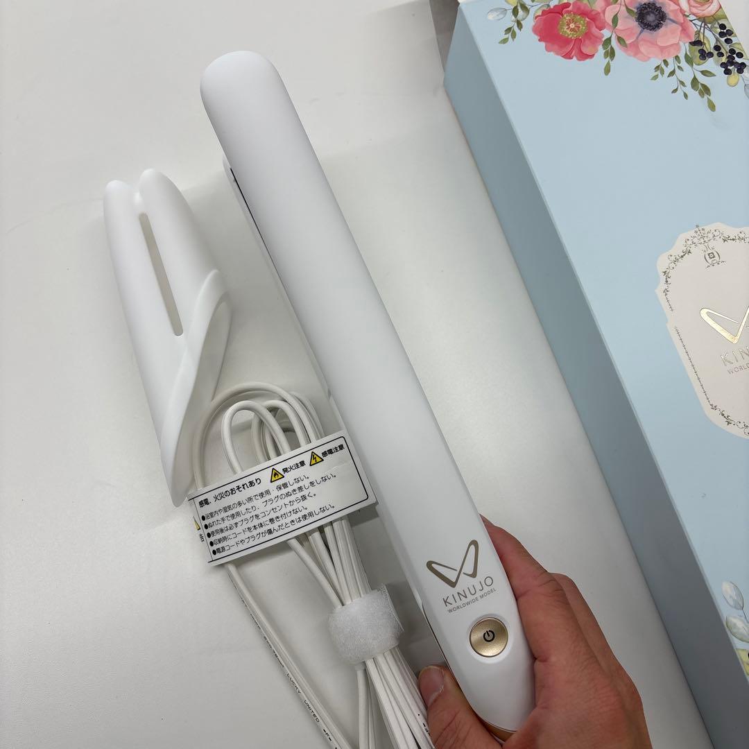 KINUJO ストレートヘアアイロン DS200 ホワイト