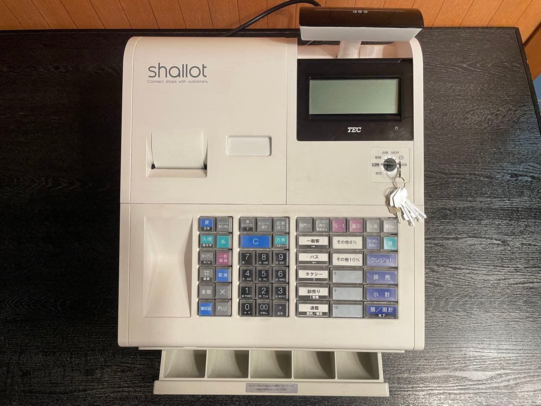 TEC shallot レジスター