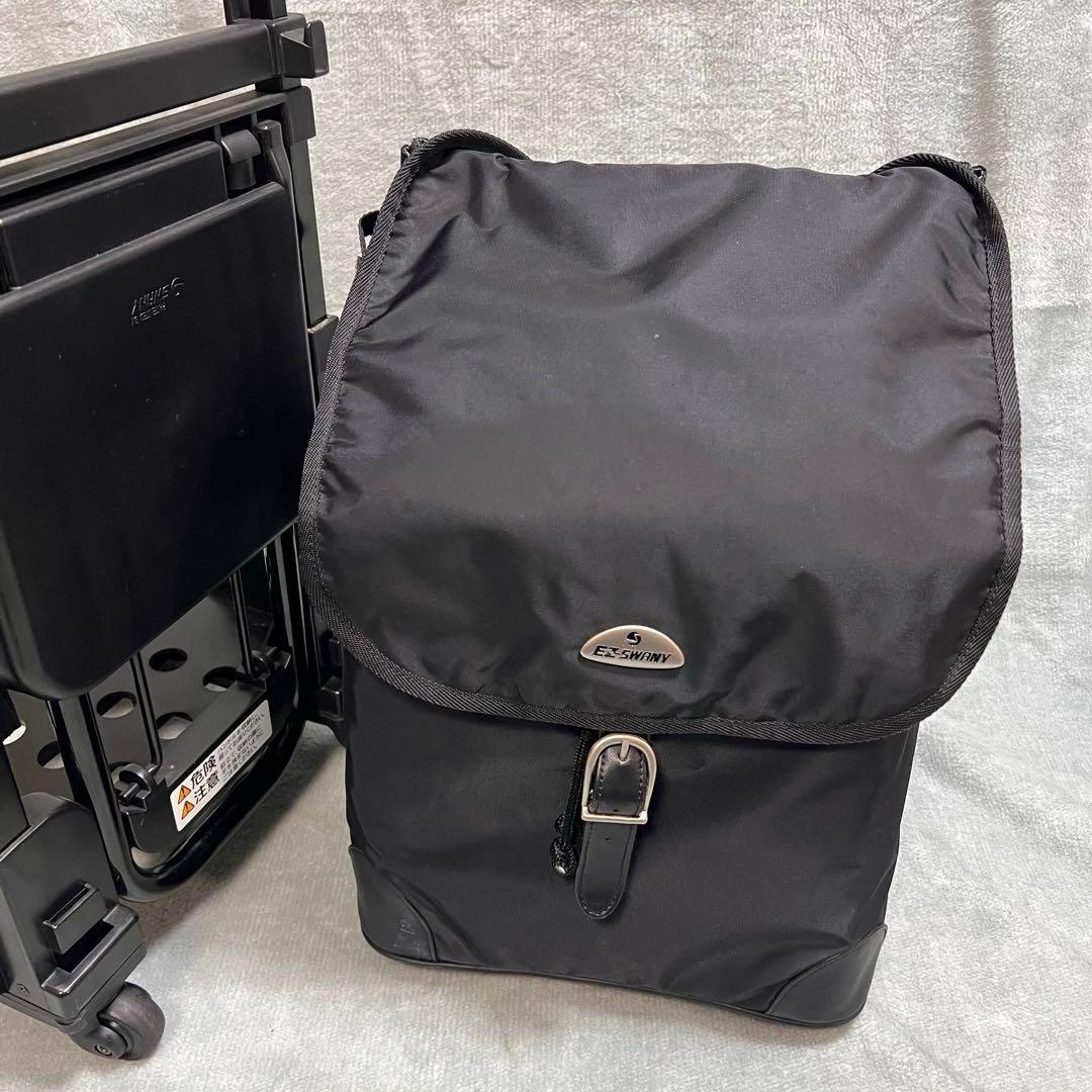 スワニー　ウォーキングバッグ　キャリー　椅子付き バッグ取り外し可　2WAY