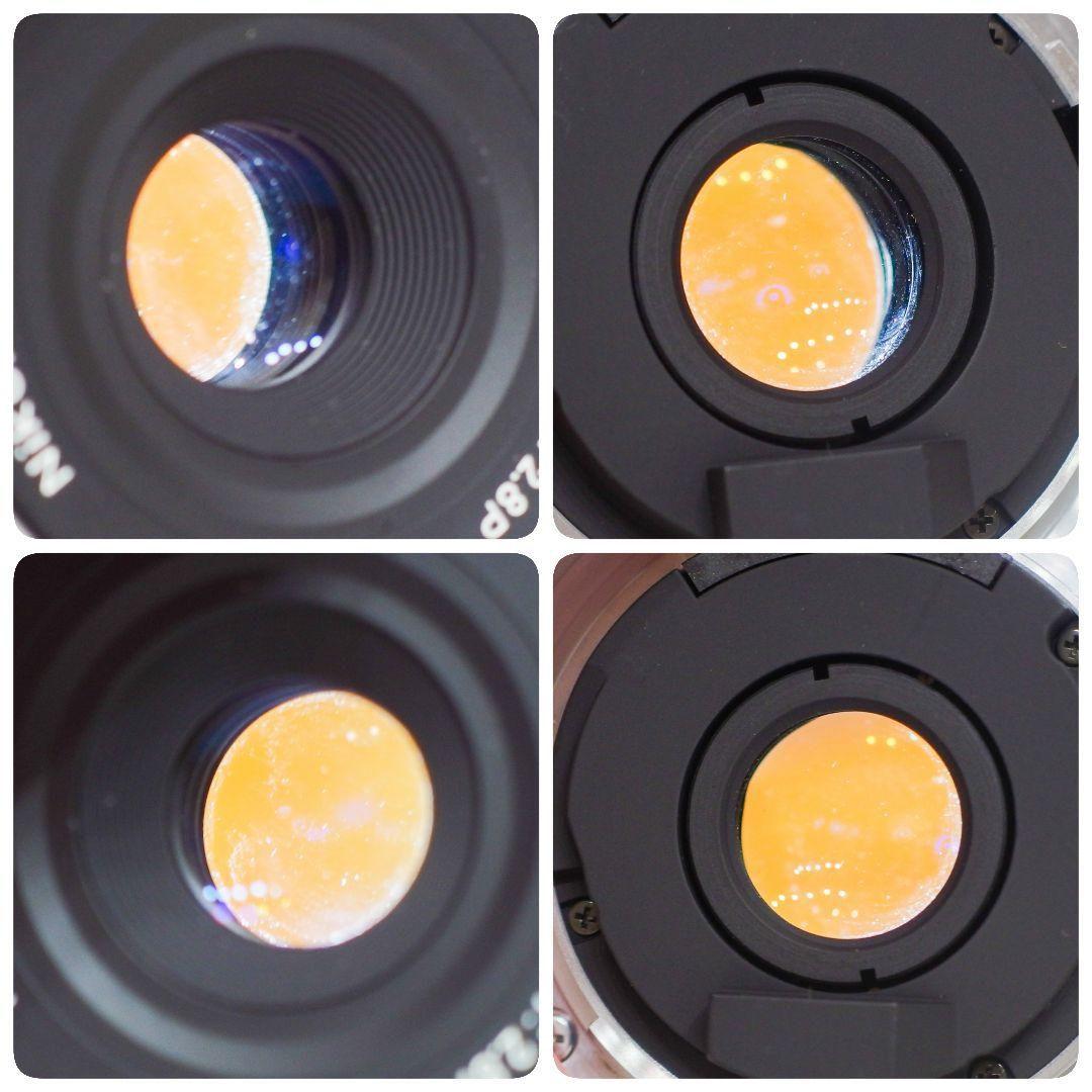 極上美品 Nikon ニコン Nikkor 45mm f 2.8 P シルバー
